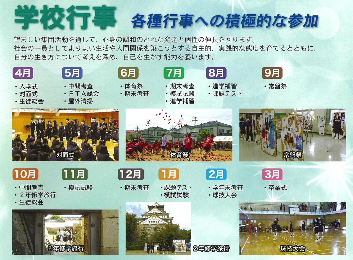 学校行事の様子